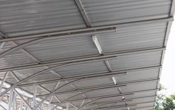 installing Ogbourne St George metal roofing